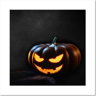 Halloween Pumpkin Posters and Art